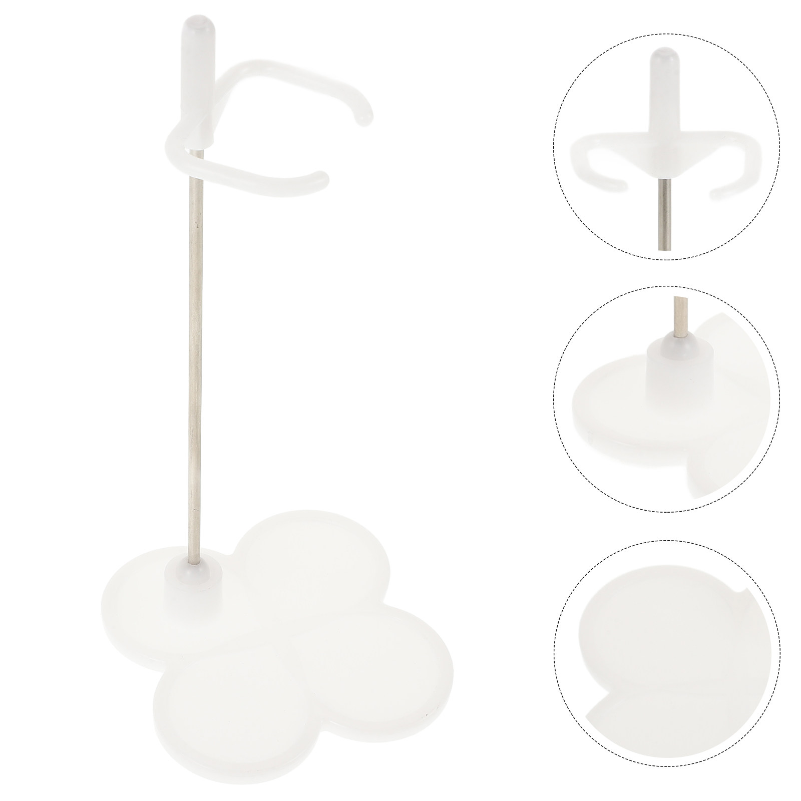 Action Figure Stand - Stable Vertical Display Stand for Handcrafted
