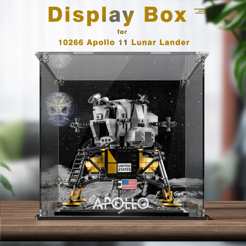 Display Case Acrylic - Acrylic Display Box for Lego 10266