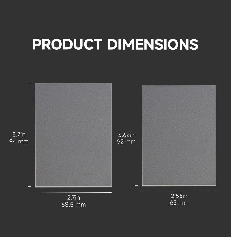 68.5x94mm/65x92mm Premium Clea - Card Penny Sleeve avis et prix