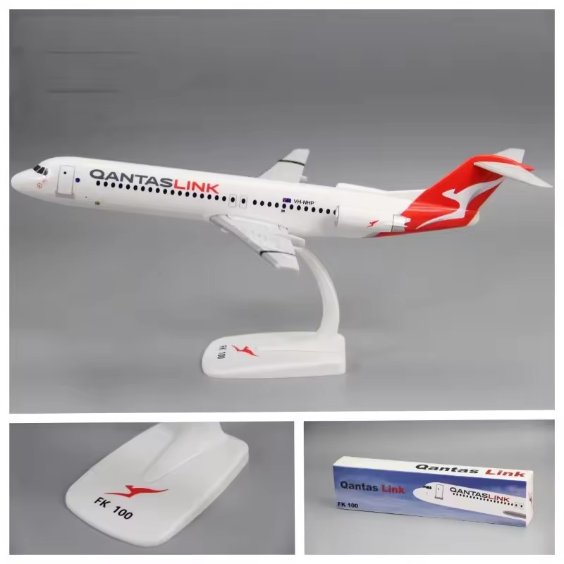 New 1:100 Scale Fokker FK-100  - Model Airplane Plastic avis et prix