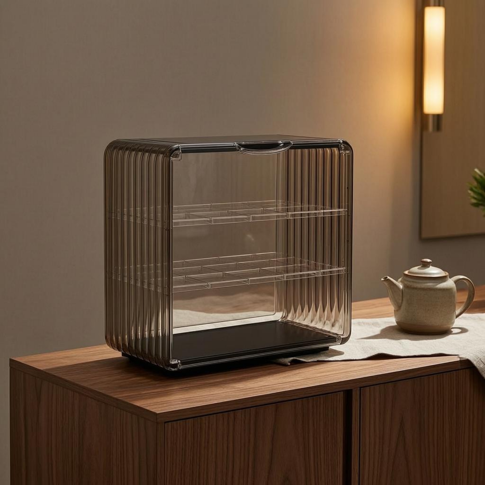 Acrylic Cup Storage Rack Trans - Display Case Acrylic avis et prix