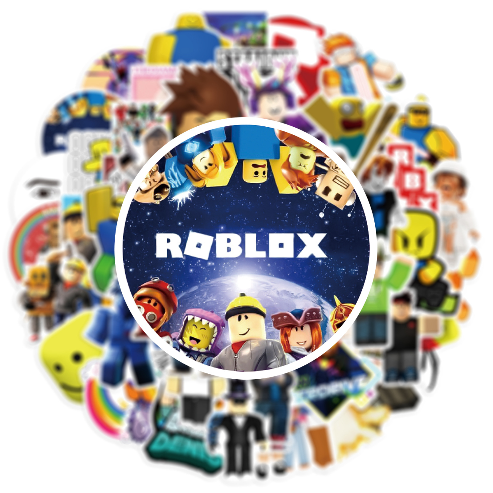 50pcs Roblox Unique Waterproof - Vinyl Figure Blank avis et prix