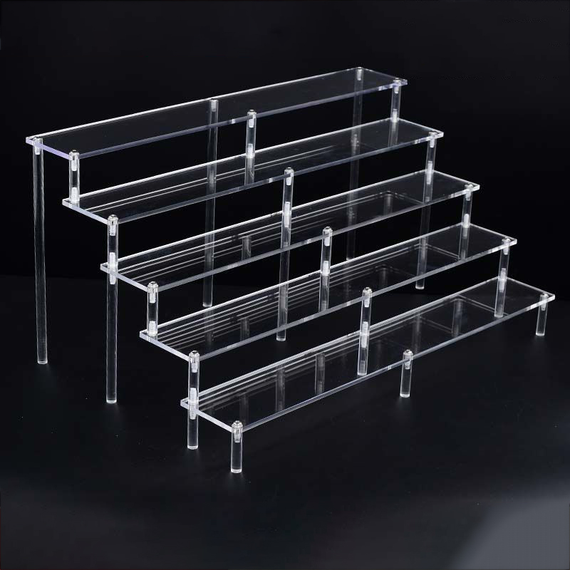 Clear 1-6 Tier Acrylic Display - Display Risers Set avis et prix