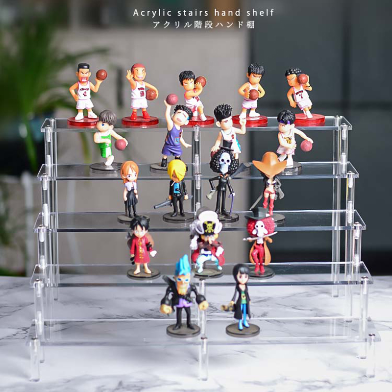 Clear 1-6 Tier Acrylic Display - Display Risers Set avis et prix