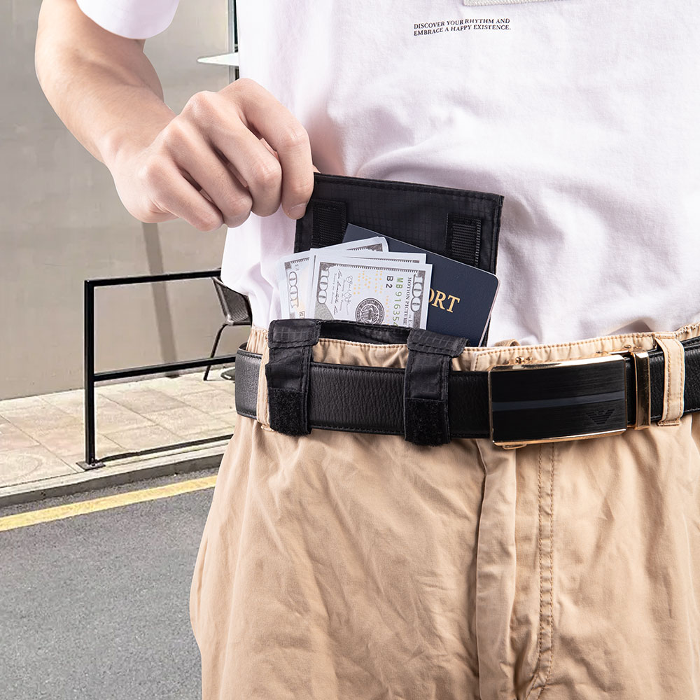 RFID Blocking Money Belt Anti  - Card Top Loader avis et prix