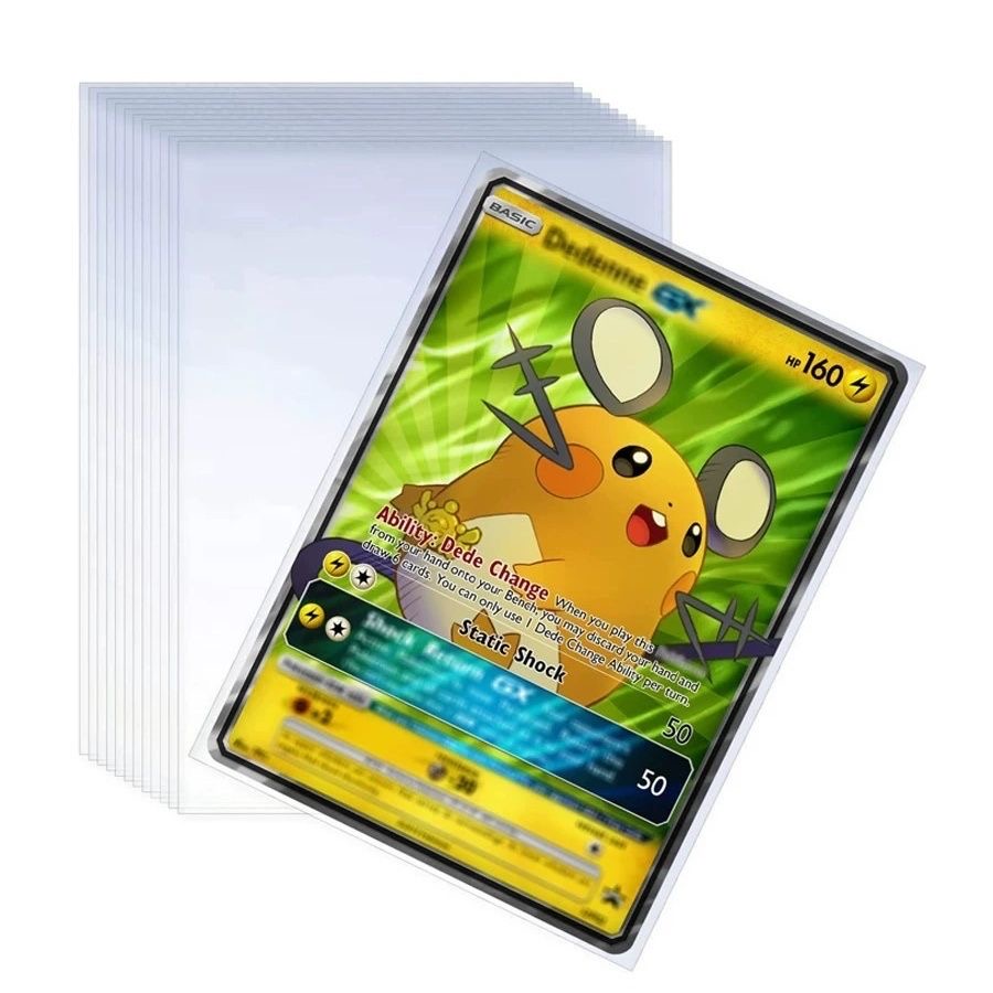 100Pcs Games Card Sleeves Tran - Card Penny Sleeve avis et prix