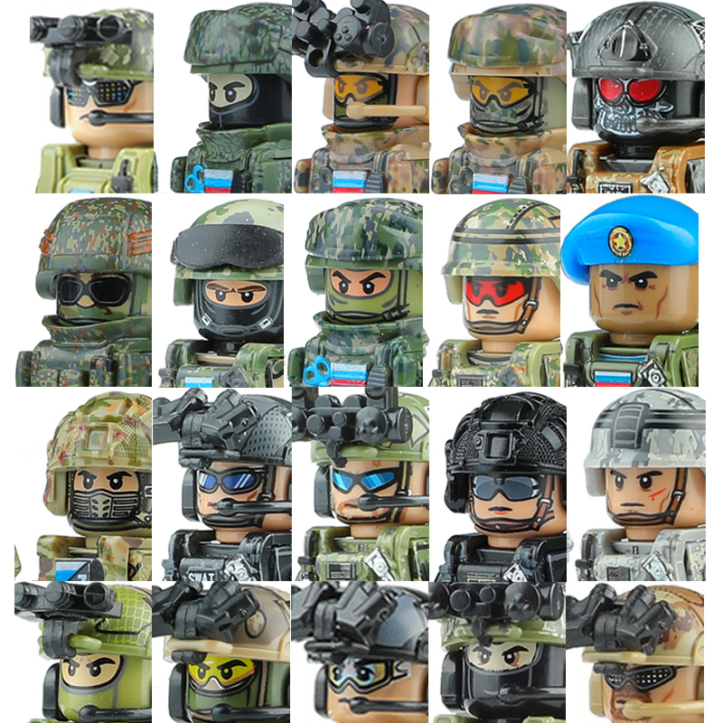 Military Russia Special Forces - Lego Minifigure Holder avis et prix