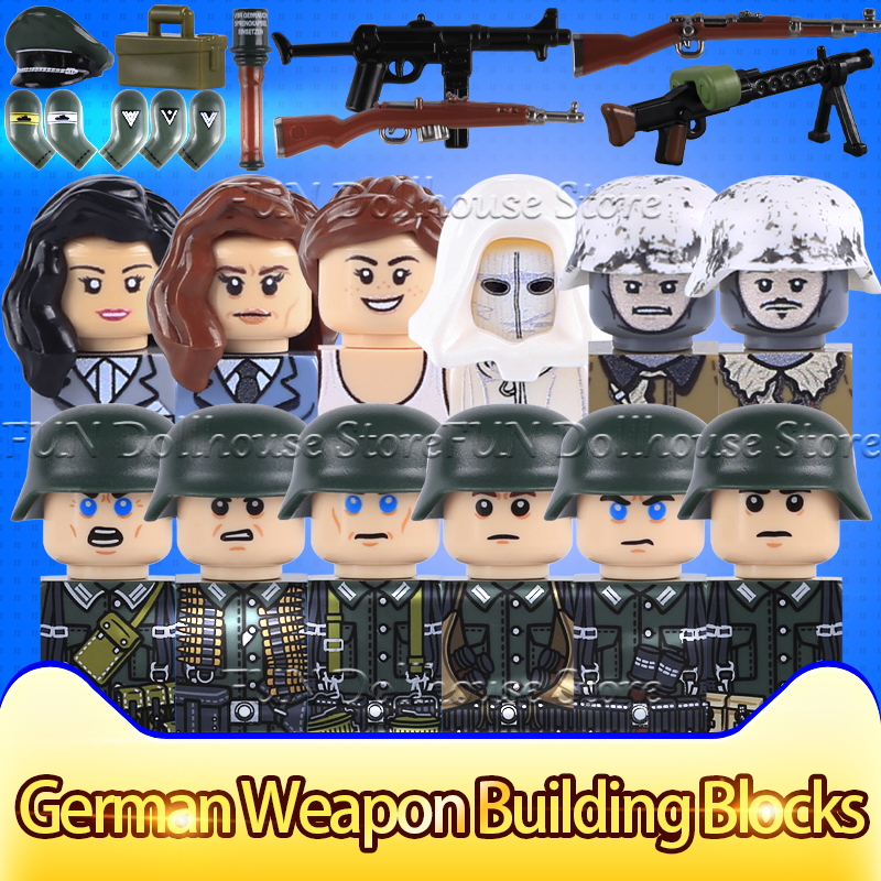Winter Snow German Sniper Sold - Lego Minifigure Holder avis et prix