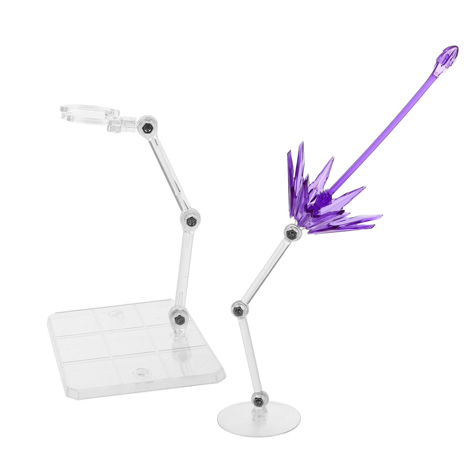 2Pcs Effect Parts Clear Plasti - Action Figure Stand avis et prix