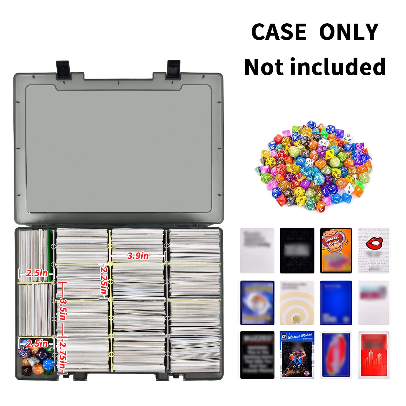 Clear Trading Card Storage Box - Trading Card Binder avis et prix