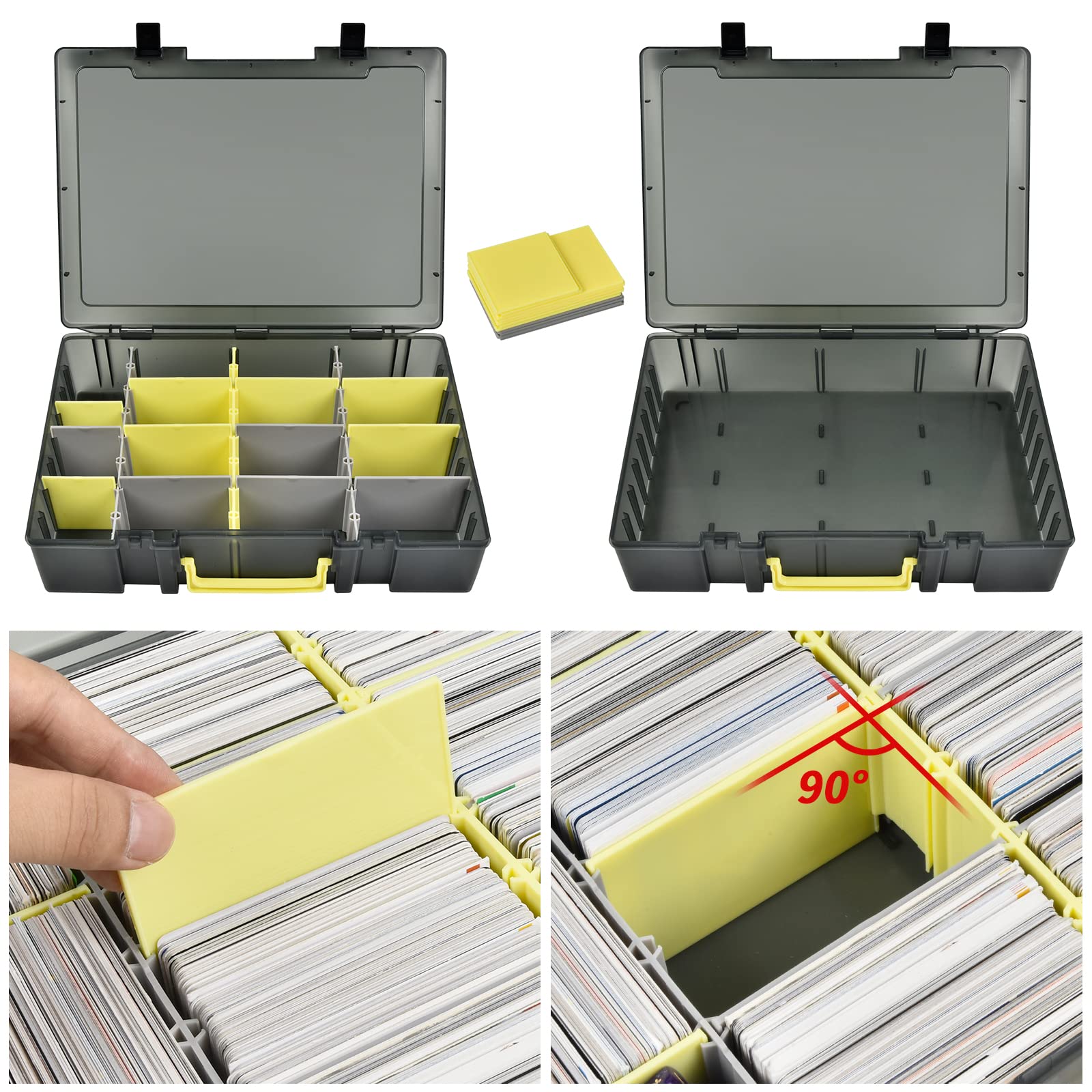 Clear Trading Card Storage Box - Trading Card Binder avis et prix
