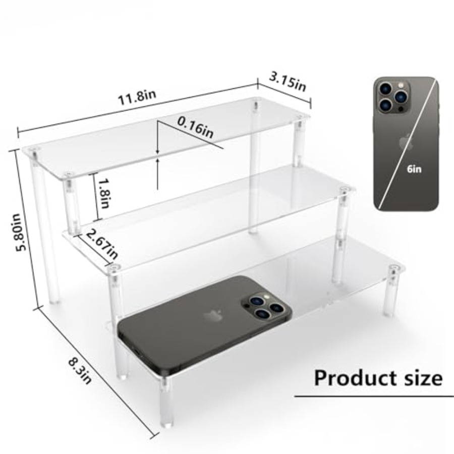 Acrylic Riser, Clear Display R - Pop Display Shelf avis et prix