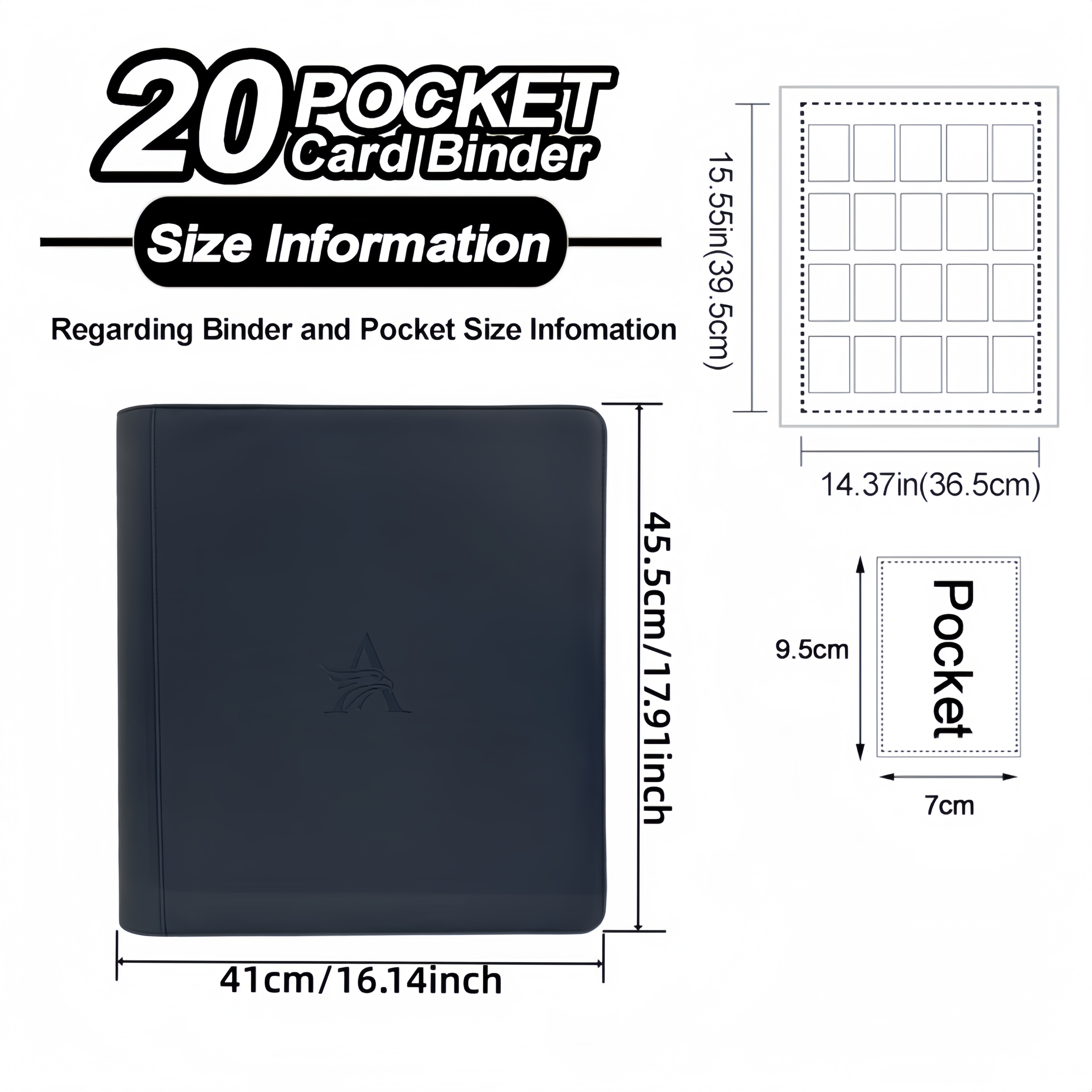 Premium 20 Pocket Card Binder  - Pokemon Binder Card avis et prix