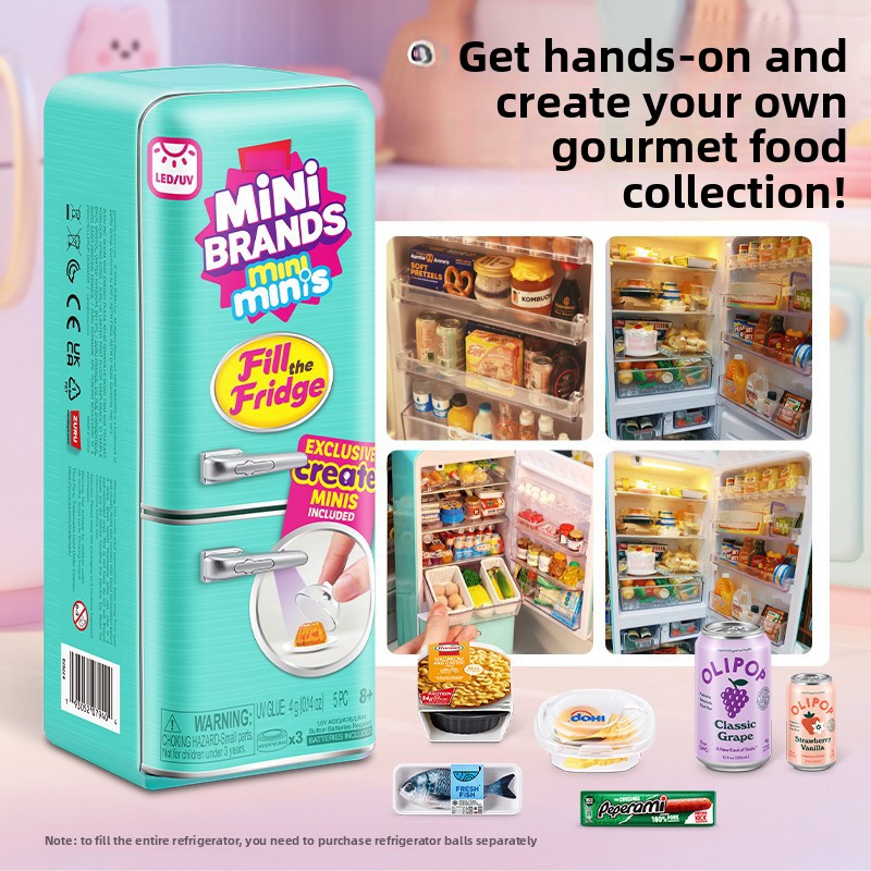 Led Light Up Mini Refrigerator - Vinyl Figure Blank avis et prix