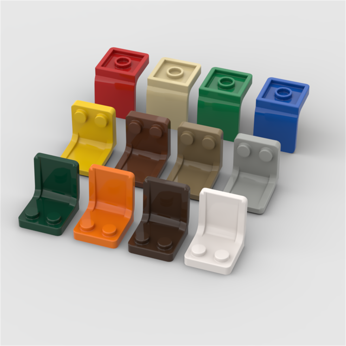 10PCS 4079 2x2 Chairs Seats Bu - Lego Minifigure Holder avis et prix