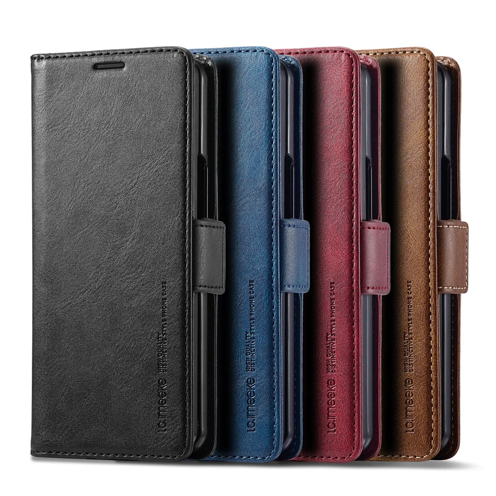 Leather Wallet Phone Case For  - Card Top Loader avis et prix