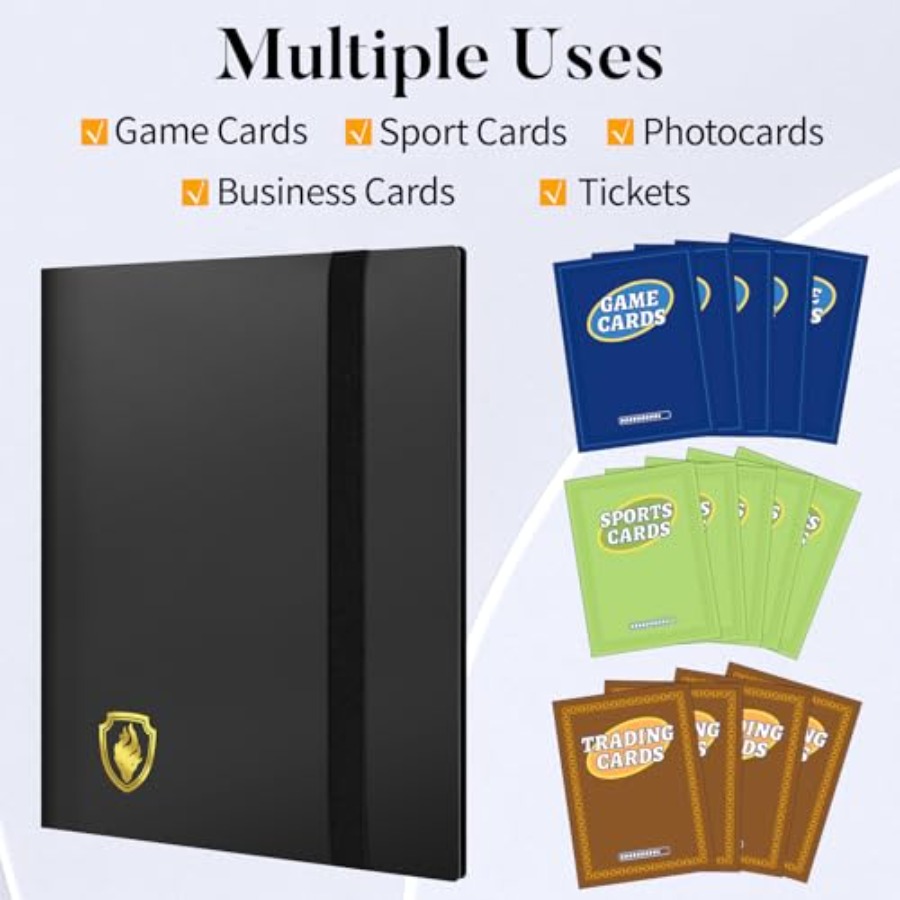 Heavy Duty Card Binder, 9 Pock - Trading Card Binder avis et prix