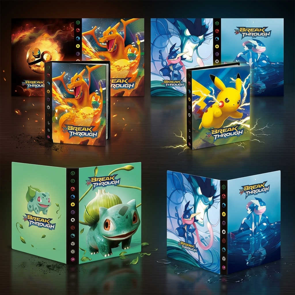 Bandai Pokemon 4 Grid Card Alb - Pokemon Binder Card avis et prix