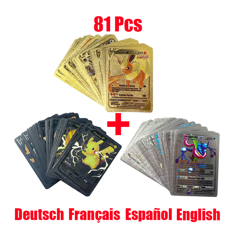 81-15Pcs Pokemon Cards Gold Si - Pokemon Binder Card avis et prix