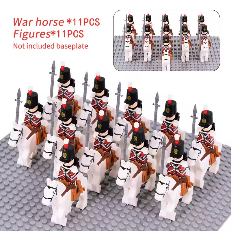 10pcs Napoleonic Wars Military - Lego Minifigure Holder avis et prix