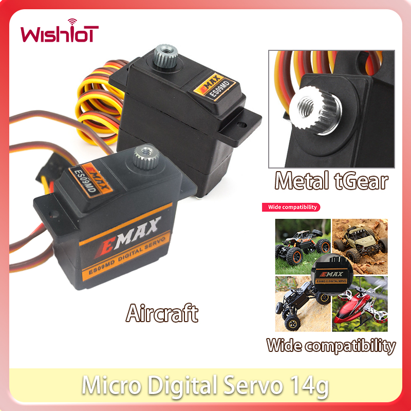 14g Micro Digital Servo ES09MD - Model Airplane Plastic avis et prix