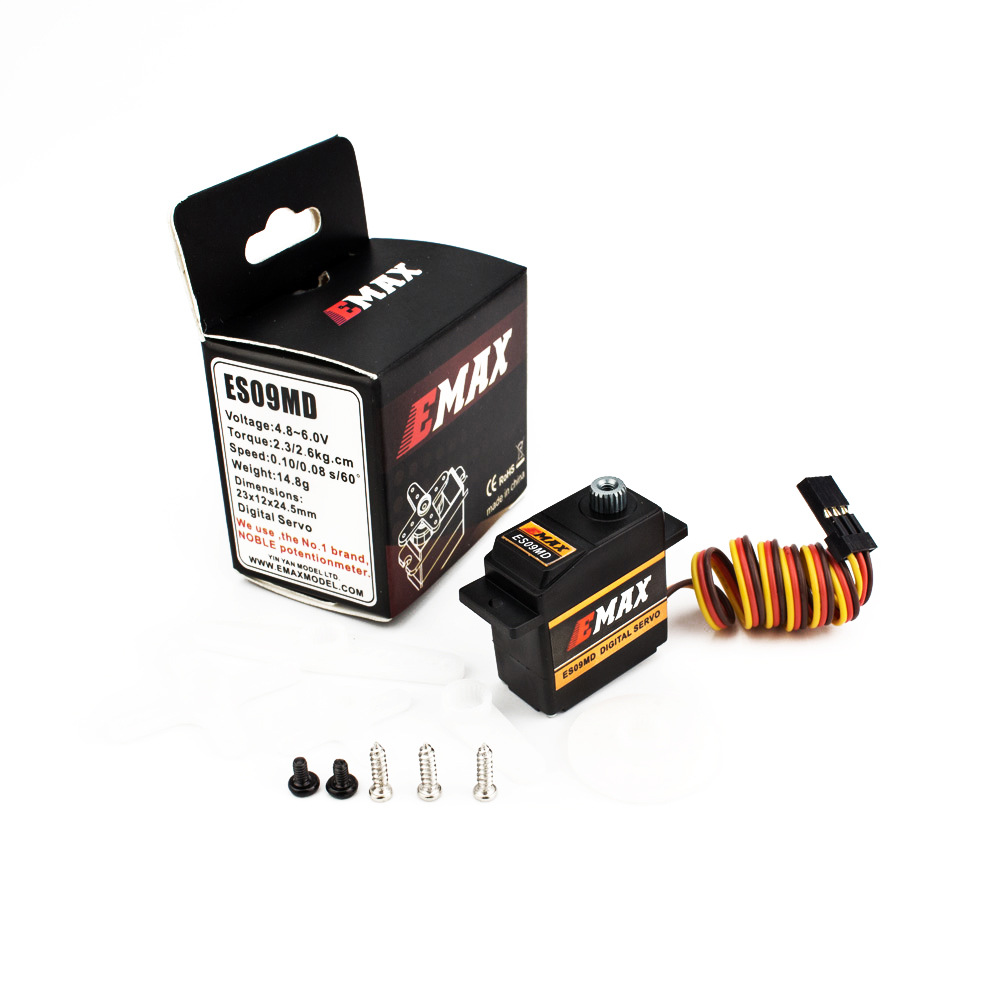 14g Micro Digital Servo ES09MD - Model Airplane Plastic avis et prix
