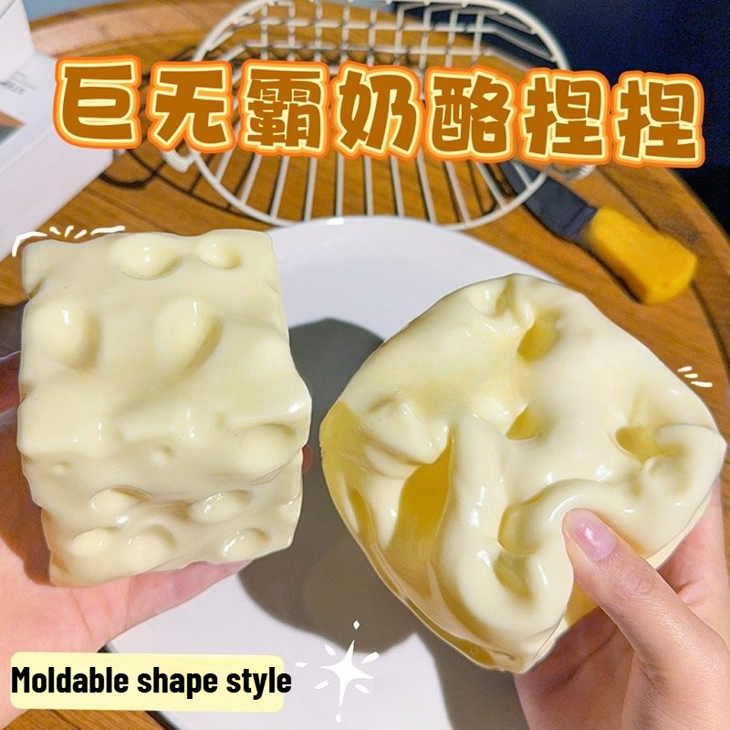 Jumbo Cheese Cube Stress Ball  - Fidget Cube Original avis et prix