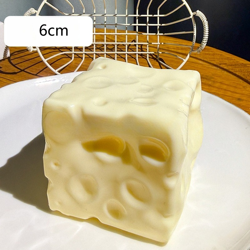 Jumbo Cheese Cube Stress Ball  - Fidget Cube Original avis et prix